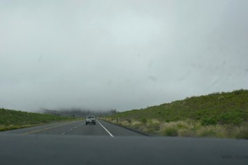 Saddle Road - headed for fog
